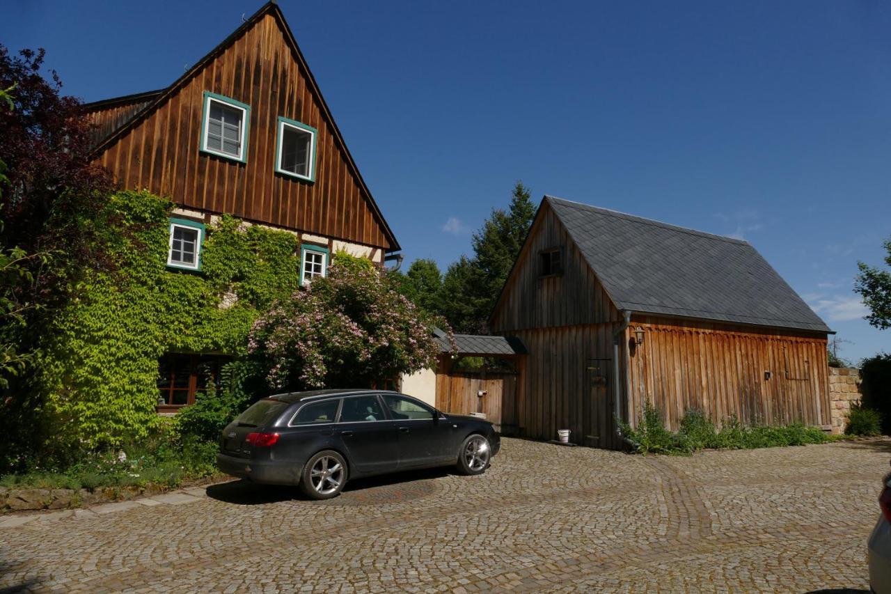 No.5 - Ferienwohnung Schkade Kleingießhübel エクステリア 写真